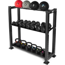 USR Ephesos-R30DKS 146 Kg Dambıl-Kettlebell-Slamball-Raf Set