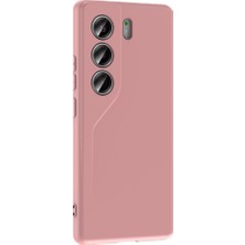 Adige Tecno Camon 40 Pro Kılıf Lansman Içi Kadife Silikon