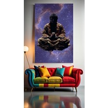 Meditasyon 1 Ev Duvar Salon Güzellik Salonu Ofis Dükkan Dekarasyon Kanvas Tablo