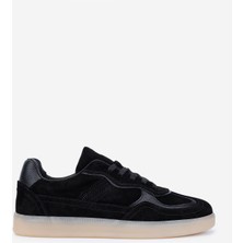 Valmenti Kadın Hakiki Deri Siyah Sneakers & Spor Ayakkabı 154 6634 Bn Ayk SK25-26 Syh Suet/crıspy