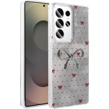 Galaxy S24 Ultra Kılıf Kamera Korumalı Figürlü  Ponti Silikon Kapak