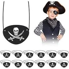 Ttt Vinleks Deri Korsan Göz Bandı Lastikli