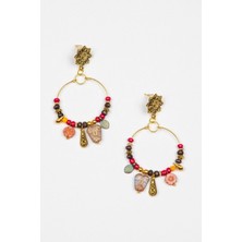 Etnik Otantik Halka Küpe