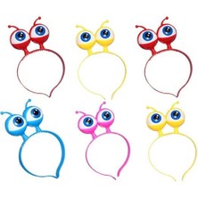 Ttt RENGARENK 3 FARKLI FONKSIYONDA YANAN LED IŞIKLI UZAYLI GÖZ TAÇ