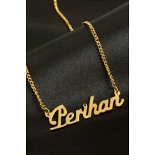 Ds-Derin Perihan Isimli Kolye -Sarı