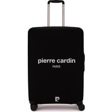 Pierre Cardin Büyük Boy Valiz Kılıfı Siyah 04PC100-KLF-01