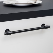 System 9236 Modern Kulp Siyah Renk 128 mm
