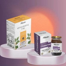 Kayısılı Form Set Kayısılı Biberiyeli Çay 40'lı ve L'carnitin Macun 480 gr