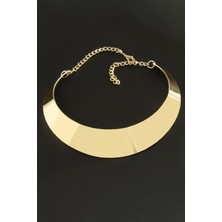 Ds-Derin Metal Tasma Kolye-Sarı