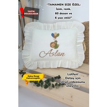 Müslin Yeni Doğan 4katlı Organik %100PAMUK Kişiye Özgü Nakışlı Hastane Çıkış Seti-Aslan Model