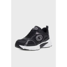 Guess Ibitha2 4g Logolu Kalın Tabanlı Sneaker Ayakkabı FLFI2BELE12 Bayan Ayakkabı FLFI2B ELE12 Blkpe