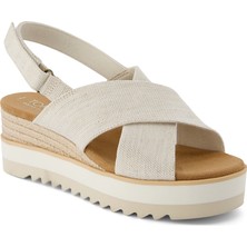 Kadın Sandalet 10021151 10021152 Toms Diana Crossover Heavy Canvas