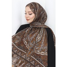 Etnik Desen Janjan Şal 70305-14 Acı Kahve