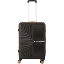 Mçs Orta Boy Kırılmaz Silikon Seyahat Valizi Bavulu V374