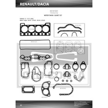 OTOCONTA Oto Conta Motor Takım Contası R12 1300 Skc 1.40MM