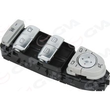 Cam Acma Salterı On Sol Sıyah. Ayna Katlamalı Mercedes Vıto W447 14