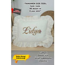 Müslin Yeni Doğan 4katlı Organik %100PAMUK Kişiye Özgü Nakışlı Hastane Çıkış Seti (Papatya Model-9)