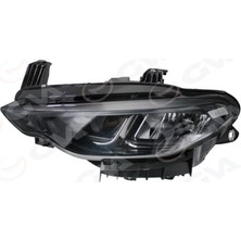 Gva 2029613 - Full Üsten Ledli LED Far Motorlu Sol Egea 22