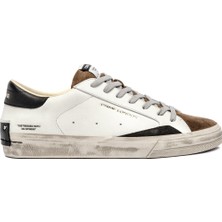 Erkek Sneaker ( Günlük) 11072AA8 Crime London Dıstressed 2.00  White