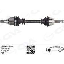 Gva 4437021 - Ön Aks Komple Sol Ford Fıesta Vı 1.0 Ecoboost 14 B-Max 14 1.6tı