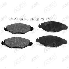 Ayd 60035B - Ön Fren Balatası Peugeot P206 1.4 1.6 09/98 P306 1.4 1.6 5/93