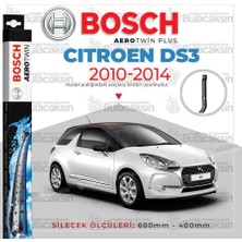 Bosch Aerotwin Muz Silecek Takımı Citroen Ds3 2010-2014 ile Uyumlu
