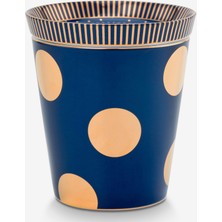 Pip Studio Dot Delight Lacivert Porselen Latte Bardağı 290 Ml