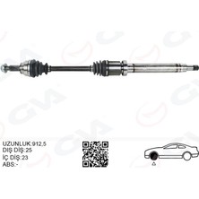 Gva 4433100 - Ön Aks Komple Sağ Ford Courıer 1.5 1.6 Tcdı 14 17
