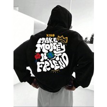 Unisex Kapüşonlu Oversize Sweatshirt