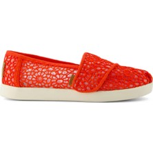 Kız Çocuk Espadril / Keten 10022059 10022092 Toms Alpargata Classic Moroccan Crochet