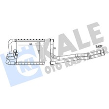 Kalorifer Radyatörü Hyundaı I20 1.2l G4LA Benzinli 08-14 / 1.4l D4FC Crdi Dizel 11-14 - Aleminyum