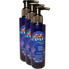 Chocolate Flavor Natural Personal Lubricant 125ML Çikolata Aromalı Kayganlaştırıcı x 3 Adet