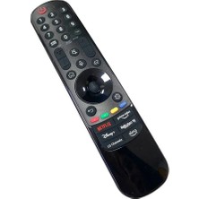 Lg ile Uyumlu Model OLED65G45LW Webos Tv Kumandası-Mikrofon ve Air Mause
