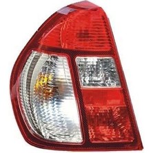Cerkez CVR-119 - Stop Lambası Sol Renault Clıo Symbol I 98 Şeffaf Duysuz