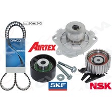 Gva 59WPK2530DB - Devirdaimli Eksantrik Gergi Kiti 190×240 Bravo 96 Doblo 01 Marea 99-02 -Idea 04 1.9jtd KTB317 Teflonlu Kayış