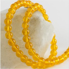 Ds-Derin 8 mm Cam Taş-Sarı-1