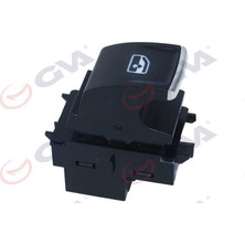 Gva 8075092 - Cam Açma Anahtarı Tekli Nikelajlı Golf7 2012