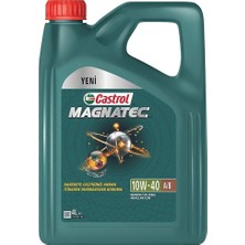 Motor Yağı Castrol Magnetec 10W40 (4 Lt)