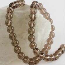 Ds-Derin 8 mm Cam Taş-Kahverengi