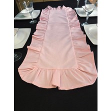 Etrafı  Fırfırlı Runner - Sıvı Itici Özlliğe Sahip