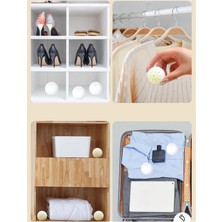 6 Lı Koku Giderici Top Ayakkabı Çamaşır Sepeti Çamaşır Dolabı Koku Giderici Fresh