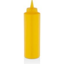 1 Adet, Fişek Plastik Sosluk 500 Ml, Ketçap, Mayonez, Hardal, Barbekü, Zeytinyağlık, Limonluk