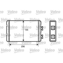 Valeo 812220 - Kalorıfer Radyatoru Bmw E46 98 05 E83 06 11