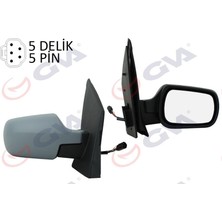 Gva 1037132 - Dış Dikiz Aynası Sağ Fıesta 02 Elektrikli Isıtmalı Astarlı Konveks 5 Fiş VM-312EHPR