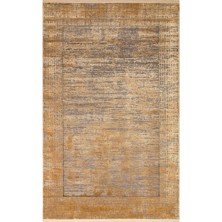 Hoom Rugs Franko Dyed Fsd 02 Antik Gold Viskon & Akrilik Yüksek Dokulu Modern Salon Halısı