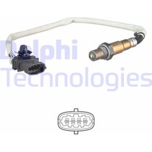 Delphı ES21241-12B1 - Oksijen Sensörü Konum 1 Astra H-Merıva A-Vectra C-Zafıra B 1.6 Z16XEP