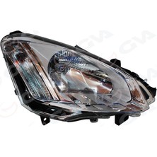 Gva 2050004 - Far Sinyal Sağ Berlıngo 2012 Elektrikli H4 Motorlu Ledli