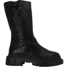 Hobby 26421 Hakiki Deri Kadın Postal Bot