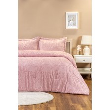 Elart Loren Yatak Örtüsü Seti (220X240 Cm) Pudra