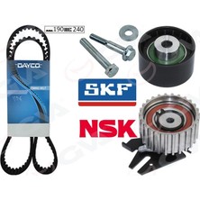 Gva 59T2530D - Eksantrik Gergi Kiti 190×240 Bravo 96 Doblo 01 Marea 99-02 -Idea 04 1.9jtd KTB317 Dayco Kayış